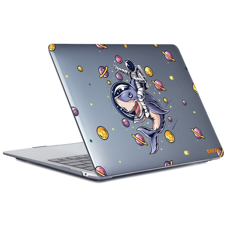 ENKAY Star Series Pattern Laotop Protective Crystal Case For MacBook Pro 13.3 inch A2251 / A2289 / A2338 2020(Shark Astronaut) - MacBook Pro Cases by ENKAY | Online Shopping UK | buy2fix