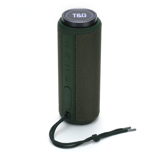 T&G TG332 10W HIFI Stereo Waterproof Portable Bluetooth Speaker(Green) - Desktop Speaker by T&G | Online Shopping UK | buy2fix