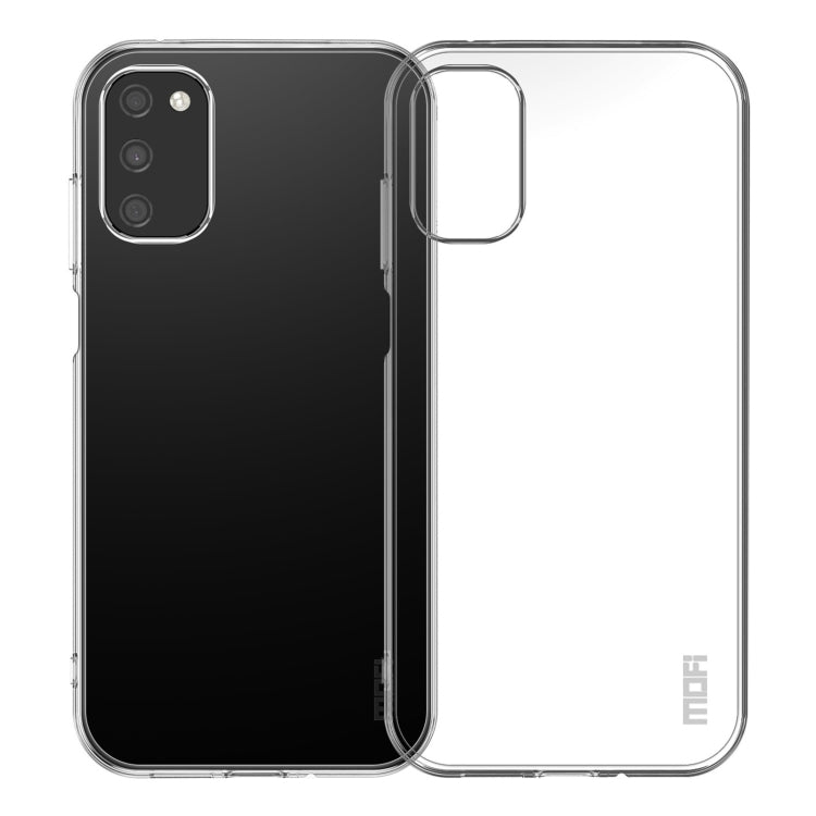 For Samsung Galaxy A03s EU 164.2mm MOFI Ming Series Ultra-thin TPU Phone Case(Transparent) - Galaxy Phone Cases by MOFI | Online Shopping UK | buy2fix