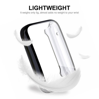 For Xiaomi Mi Band 7 Pro ENKAY Hat-Prince Full Coverage Electroplated TPU Screen Protection Case(Silver) - Watch Cases by ENKAY | Online Shopping UK | buy2fix