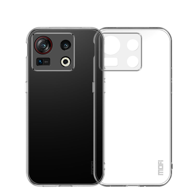 For ZTE Nubia Z40S Pro MOFI Ming Series Ultra-thin TPU Phone Case(Transparent) - ZTE Cases by MOFI | Online Shopping UK | buy2fix