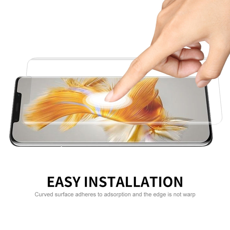 For Huawei Mate 50 Pro ENKAY 3D Curved Full Coverage PET Hot Bending Soft HD Flim - For Huawei by ENKAY | Online Shopping UK | buy2fix