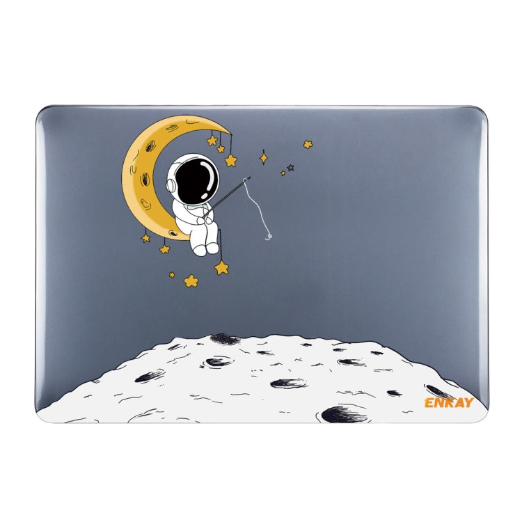 For MacBook Pro 16.2 A2485/A2880 2023 ENKAY Hat-Prince 3 in 1 Spaceman Pattern Laotop Protective Crystal Case with TPU Keyboard Film / Anti-dust Plugs, Version:US(Spaceman No.3) - MacBook Pro Cases by ENKAY | Online Shopping UK | buy2fix