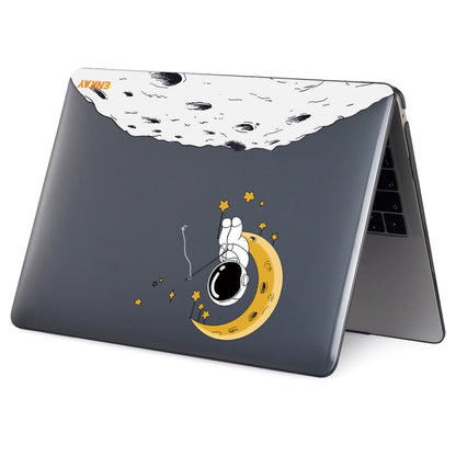 For MacBook Pro 16.2 A2485/A2880 2023 ENKAY Hat-Prince 3 in 1 Spaceman Pattern Laotop Protective Crystal Case with TPU Keyboard Film / Anti-dust Plugs, Version:US(Spaceman No.3) - MacBook Pro Cases by ENKAY | Online Shopping UK | buy2fix