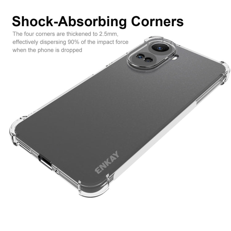 For Huawei Nova 10 SE 4G ENKAY Hat-Prince Clear TPU Shockproof Phone Case - Huawei Cases by ENKAY | Online Shopping UK | buy2fix