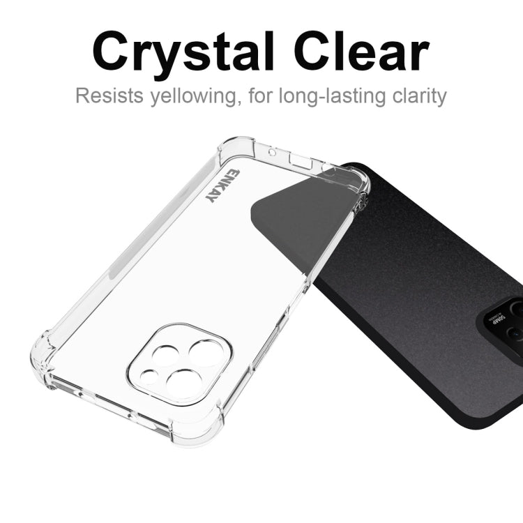 For Huawei Nova Y61 4G ENKAY Hat-Prince Clear TPU Shockproof Phone Case - Huawei Cases by ENKAY | Online Shopping UK | buy2fix