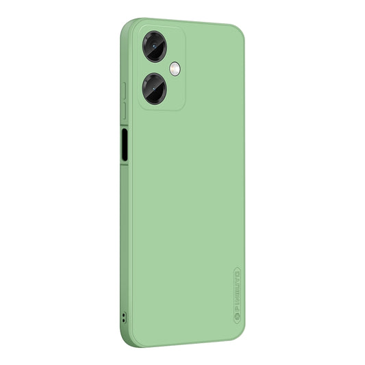 For Xiaomi Redmi Note 12 China PINWUYO Sense Series Liquid Silicone TPU Phone Case(Green) - Xiaomi Cases by PINWUYO | Online Shopping UK | buy2fix