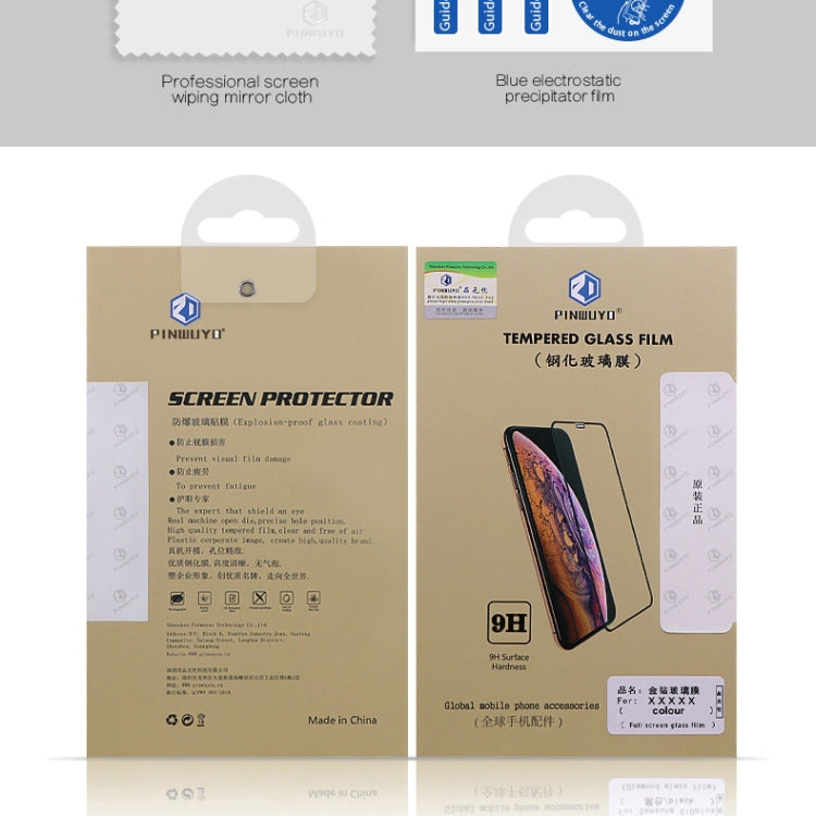 PINWUYO 9H 2.5D Full Glue Tempered Glass Film for HUAWEI Honor magic2 - Honor Tempered Glass by PINWUYO | Online Shopping UK | buy2fix