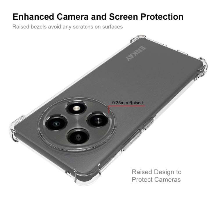For OPPO A2 Pro 5G ENKAY Clear TPU Shockproof Anti-slip Phone Case - A2 Pro Cases by ENKAY | Online Shopping UK | buy2fix