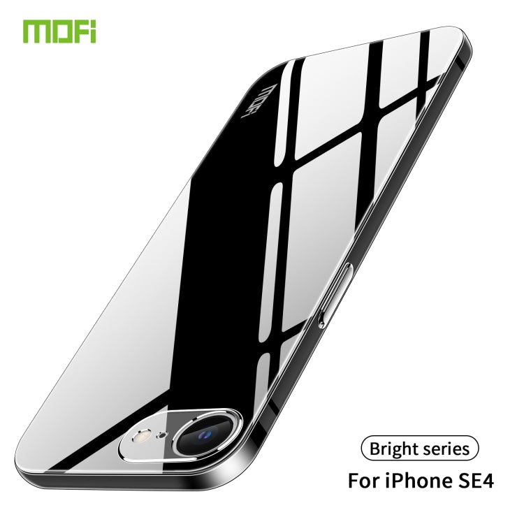 For iPhone SE 2024 MOFI Ming Series Ultra-thin TPU Phone Case(Transparent) - More iPhone Cases by MOFI | Online Shopping UK | buy2fix