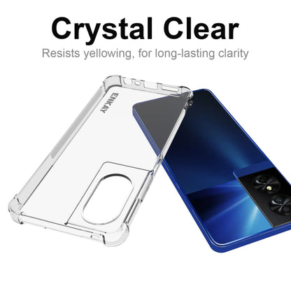 For TCL 50 SE 4G ENKAY Hat-Prince Transparent TPU Shockproof Phone Case - More Brand by ENKAY | Online Shopping UK | buy2fix