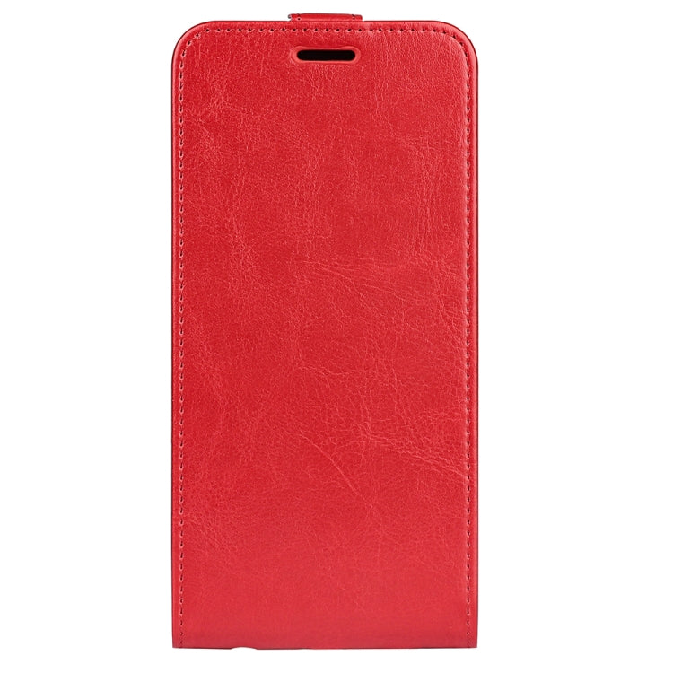 For iPhone 16 Plus R64 Texture Single Vertical Flip Leather Phone Case(Red) - iPhone 16 Plus Cases by buy2fix | Online Shopping UK | buy2fix