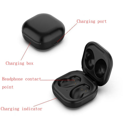 For Samsung Galaxy Galaxy Buds Live SM-R180 Wireless Earphone Charging Box(Black) - Other Accessories by buy2fix | Online Shopping UK | buy2fix