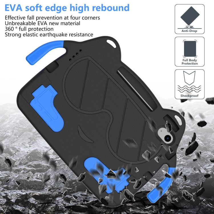 For iPad Air 11 2024 Ice Baby EVA Shockproof Hard PC Tablet Case(Black+Blue) - iPad Air 11 2024 Cases by buy2fix | Online Shopping UK | buy2fix