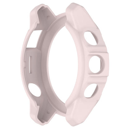 For Garmin Epix Pro / Epix Pro Gen 2 42mm / Fenix 7S / 7S Pro Armored TPU Half Wrapped Watch Protective Case(Pink) - Watch Cases by buy2fix | Online Shopping UK | buy2fix