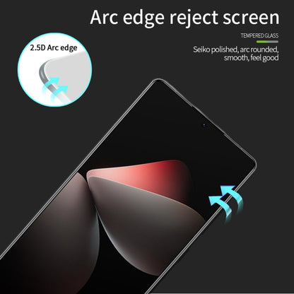 For Meizu 21 Pro PINWUYO 9H 2.5D Full Screen Tempered Glass Film(Black) - For Meizu by PINWUYO | Online Shopping UK | buy2fix