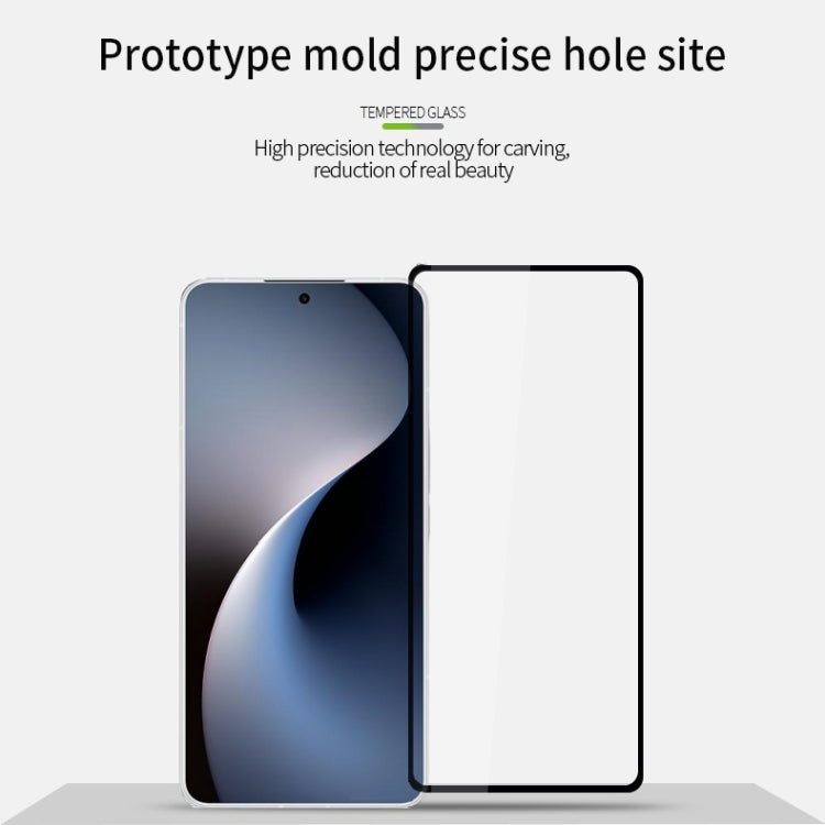 For Meizu 21 Note PINWUYO 9H 2.5D Full Screen Tempered Glass Film(Black) - For Meizu by PINWUYO | Online Shopping UK | buy2fix