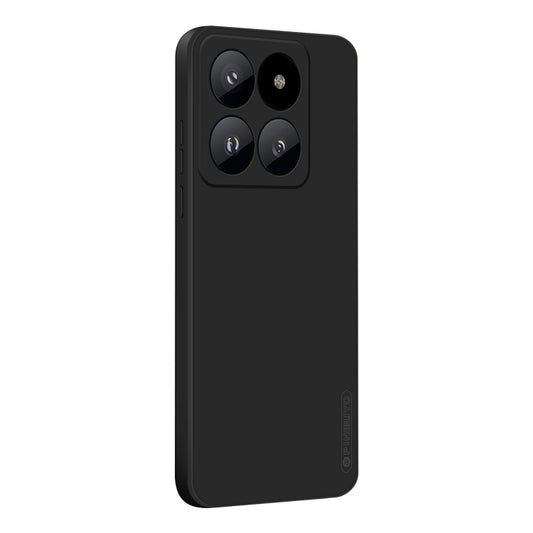 For Xiaomi 14 Pro PINWUYO Sense Series Liquid Silicone TPU Phone Case(Black) - 14 Pro Cases by PINWUYO | Online Shopping UK | buy2fix