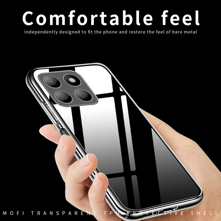 For Honor X8b MOFI Ming Series Ultra-thin TPU Phone Case(Transparent) - Honor Cases by MOFI | Online Shopping UK | buy2fix