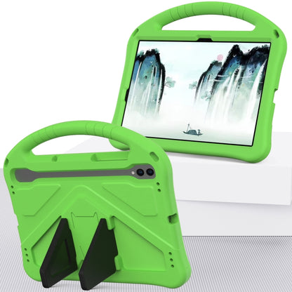 For Samsung Galaxy Tab S10 EVA Shockproof Tablet Case with Holder(Green) - Tab S10 Cases by buy2fix | Online Shopping UK | buy2fix