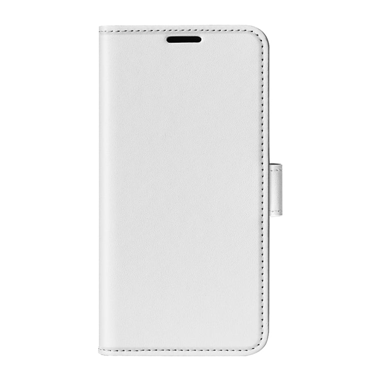 For Motolora Moto G Power 5G 2024 R64 Texture Horizontal Flip Leather Phone Case(White) - Motorola Cases by buy2fix | Online Shopping UK | buy2fix