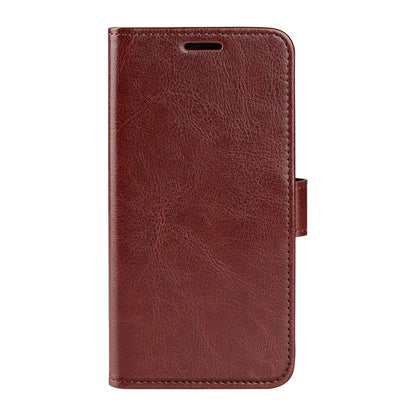 For Motolora Moto G Power 5G 2024 R64 Texture Horizontal Flip Leather Phone Case(Brown) - Motorola Cases by buy2fix | Online Shopping UK | buy2fix