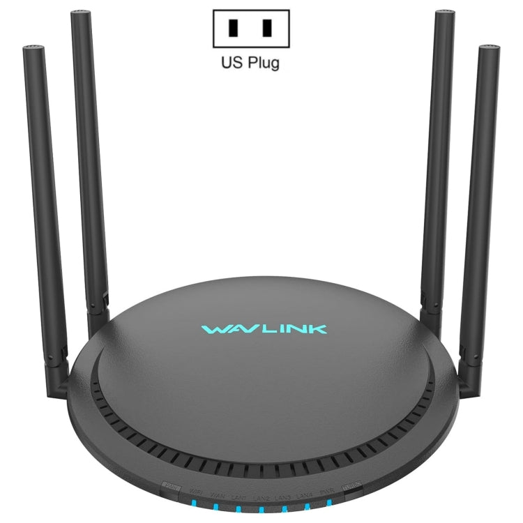 WAVLINK WN531P3 WAN / LAN Port Signal Booster Wireless Repeater AC1200 Wireless Routers, Plug:US Plug - Wireless Routers by buy2fix | Online Shopping UK | buy2fix