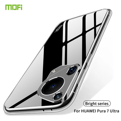 For Huawei Pura 70 Ultra MOFI Ming Series Ultra-thin TPU Phone Case(Transparent) - Huawei Cases by MOFI | Online Shopping UK | buy2fix