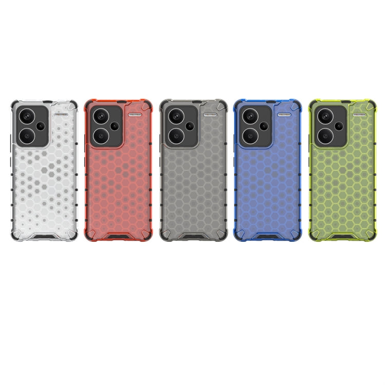 For Redmi Note 13 Pro+ Shockproof Honeycomb Phone Case(White) - Note 13 Pro+ Cases by buy2fix | Online Shopping UK | buy2fix