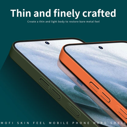 For Samsung Galaxy S23 5G MOFI Qin Series Skin Feel All-inclusive PC Phone Case(Orange) - Galaxy S23 5G Cases by MOFI | Online Shopping UK | buy2fix