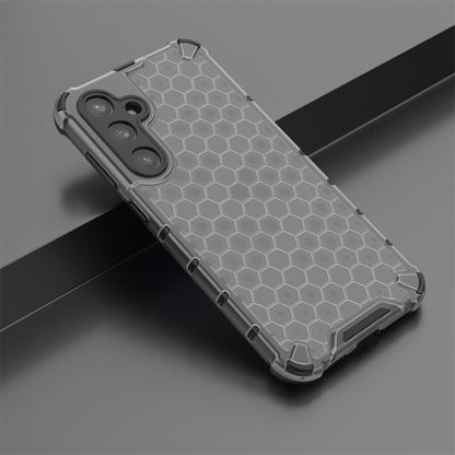 For Samsung Galaxy S23 FE 5G Shockproof Honeycomb Phone Case(Black) - Galaxy S23 FE 5G Cases by buy2fix | Online Shopping UK | buy2fix