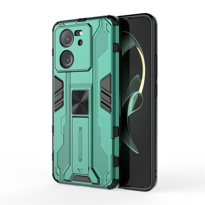 For Xiaomi 13T Pro Supersonic Armor PC Hybrid TPU Phone Case(Green) - Xiaomi Cases by buy2fix | Online Shopping UK | buy2fix