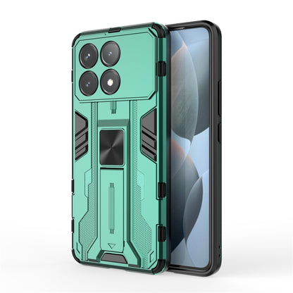 For Redmi K70 Supersonic Armor PC Hybrid TPU Phone Case(Green) - Xiaomi Cases by buy2fix | Online Shopping UK | buy2fix