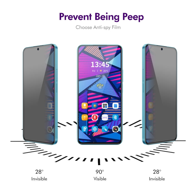 For Redmi K70 / K70e / K70 Pro ENKAY Hat-Prince 28 Degree Anti-peeping Privacy Silk Screen Tempered Glass Film -  by ENKAY | Online Shopping UK | buy2fix