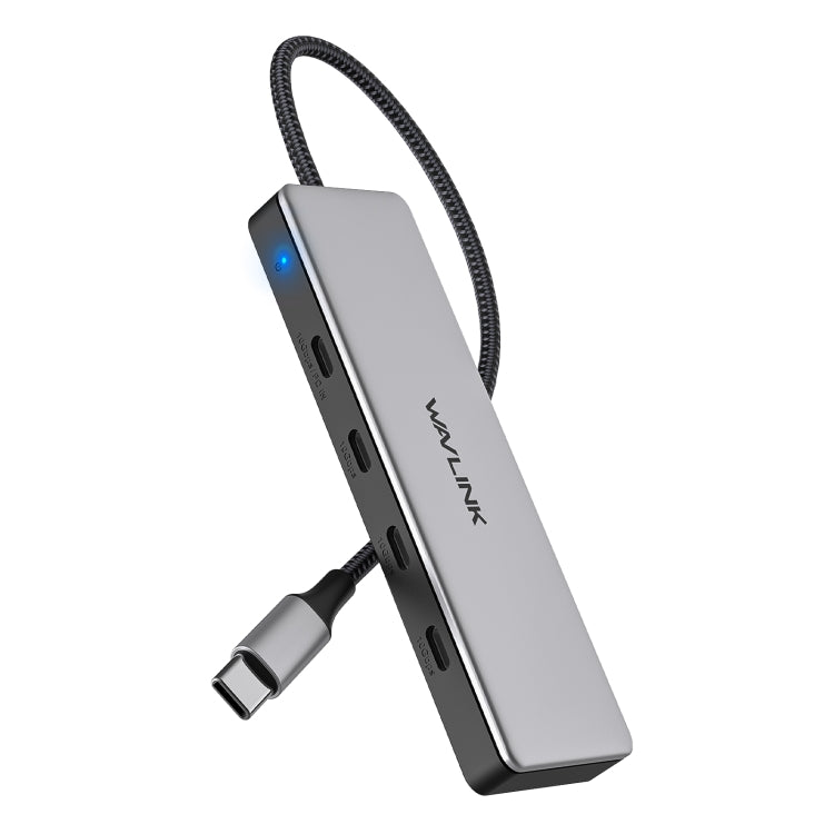 WAVLINK WL-UHP3411 10G Data Transfer Hub 4-in-1 Type-C to 4 USB-C 3.2 Gen2 Ports Adapter - USB HUB by WAVLINK | Online Shopping UK | buy2fix