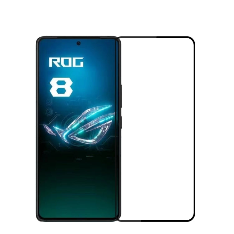 For ASUS ROG Phone 8 MOFI 9H 2.5D Full Screen Tempered Glass Film(Black) - ASUS Tempered Glass by MOFI | Online Shopping UK | buy2fix