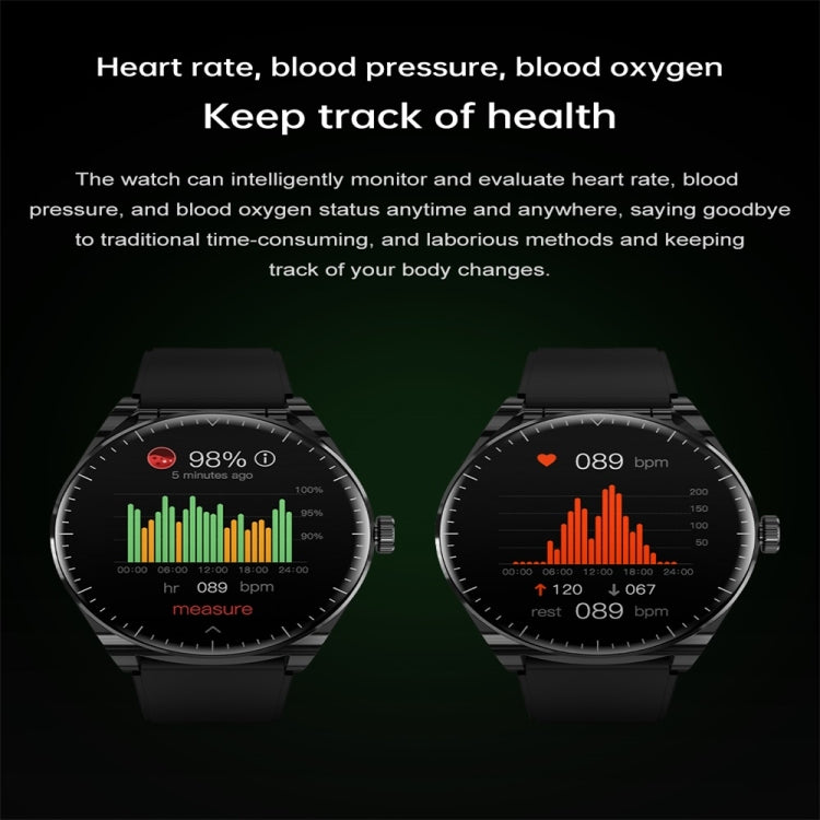 S9 1.53 inch Color Screen Smart Watch, Support Bluetooth Call / Heart Rate / Blood Pressure / Blood Oxygen Monitoring(Black) - Smart Watches by buy2fix | Online Shopping UK | buy2fix