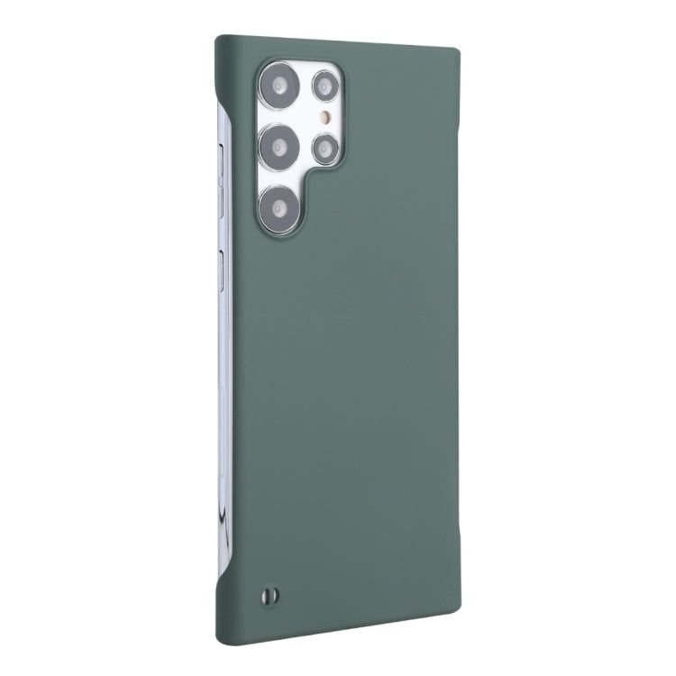 For Samsung Galaxy S24 Ultra 5G ENKAY Matte Frameless Hard PC Case(Dark Green) - Galaxy S24 Ultra 5G Cases by ENKAY | Online Shopping UK | buy2fix