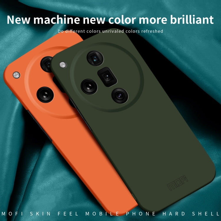 For OPPO Find X7 Ultra MOFI Qin Series Skin Feel All-inclusive PC Phone Case(Orange) - OPPO Cases by MOFI | Online Shopping UK | buy2fix