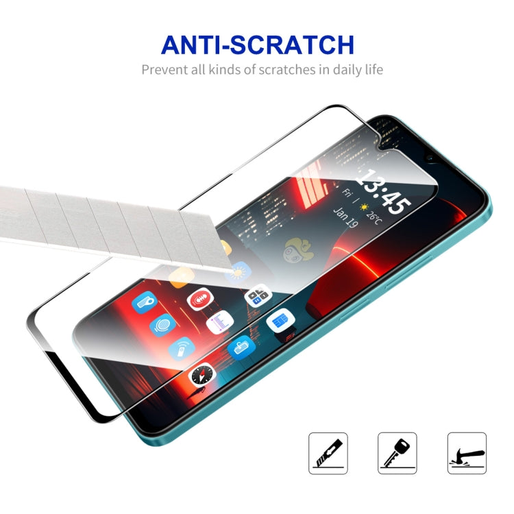 For Tecno Spark 9 Pro 5pcs ENKAY Full Glue High Aluminum-silicon Tempered Glass Film - Tecno Tempered Glass by ENKAY | Online Shopping UK | buy2fix