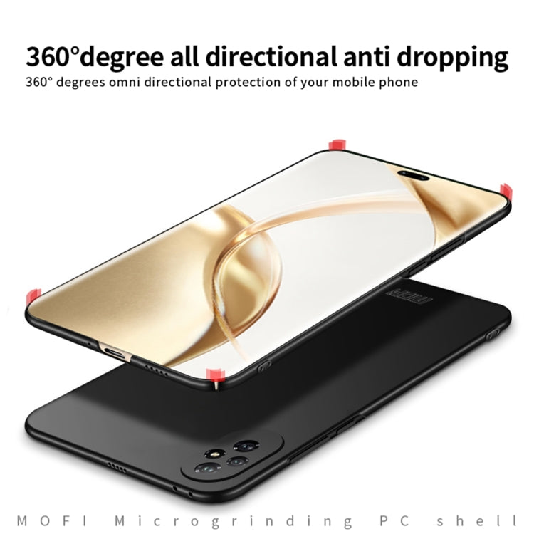 For Honor 200 Pro MOFI Frosted PC Ultra-thin Hard Phone Case(Black) - Honor Cases by MOFI | Online Shopping UK | buy2fix