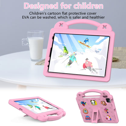 For  iPad Pro 11 2024 Handle Kickstand Children EVA Shockproof Tablet Case(Pink) - iPad Pro 11 2024 Cases by buy2fix | Online Shopping UK | buy2fix