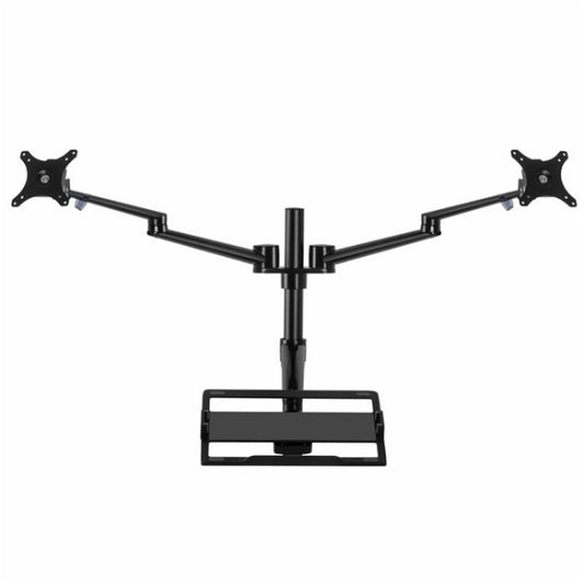 OL-10T Clip-on Desktop Stand Dual Computer Monitor Riser Bracket Laptop Holder - Laptop Stand by buy2fix | Online Shopping UK | buy2fix