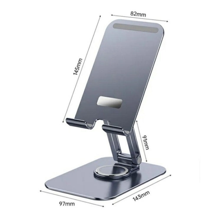 JMARY MK-61 Rotatable Cellphone Tablet Holder Aluminum Alloy Desktop Phone Stand - Stand by Jmary | Online Shopping UK | buy2fix