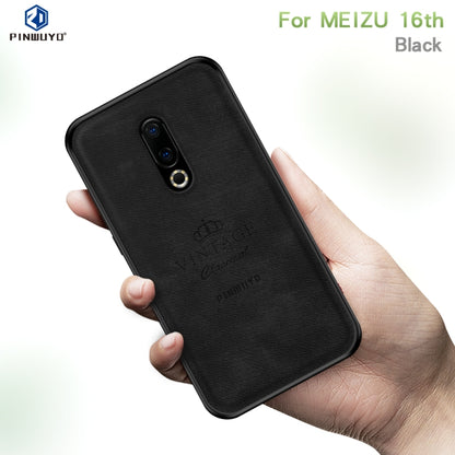 PINWUYO Shockproof Waterproof Full Coverage PC + TPU + Skin Protective Case for Meizu 16th(Red) - Meizu by PINWUYO | Online Shopping UK | buy2fix