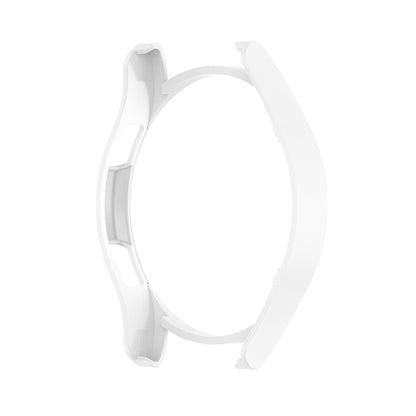 For Samsung Galaxy Watch FE 40mm Half Pack Hollow PC Watch Protective Case(White) - Watch Cases by buy2fix | Online Shopping UK | buy2fix