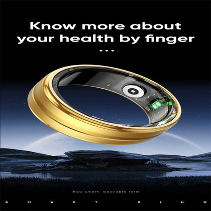 R06 SIZE 10 Smart Ring, Support Heart Rate / Blood Oxygen / Sleep Monitoring / Multiple Sports Modes(Black) - Smart Rings / Smart Telephones by buy2fix | Online Shopping UK | buy2fix