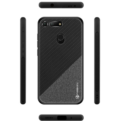 PINWUYO Honors Series Shockproof PC + TPU Protective Case for Huawei Honor V20 / View 20(Black) - Honor Cases by PINWUYO | Online Shopping UK | buy2fix