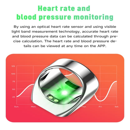 R1 Smart Ring, Support Heart Rate / Blood Oxygen / Sleep / Remote Photography(Red) - Smart Rings / Smart Telephones by buy2fix | Online Shopping UK | buy2fix