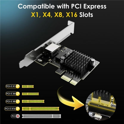 WAVLINK NWP001 1Gbps RTL8111H Chip Ethernet Adapter Pcie Network Card - USB Network Adapter by WAVLINK | Online Shopping UK | buy2fix